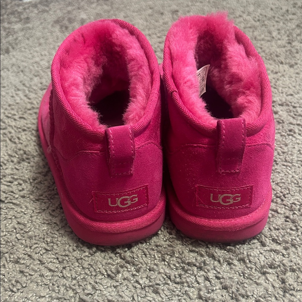 UGG Kids Fuchsia Mini Boots
